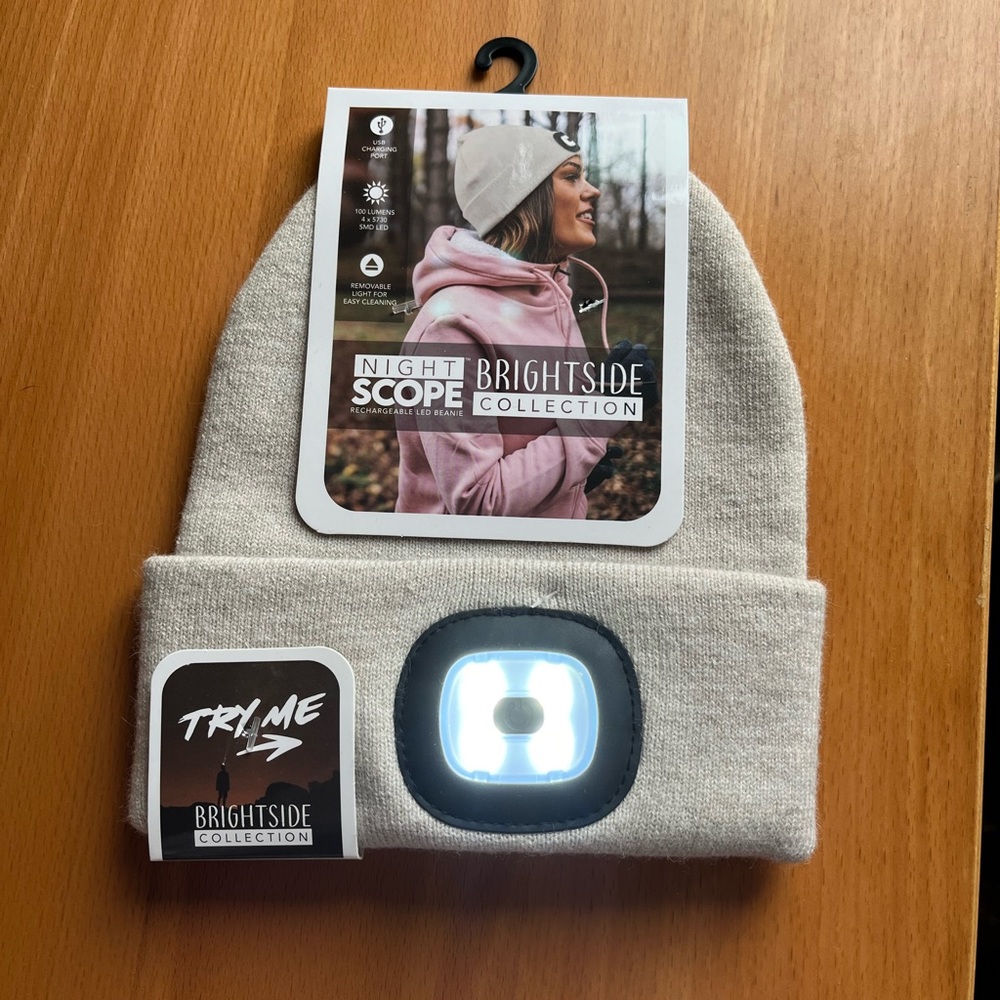 Rechargeable LED Beanie